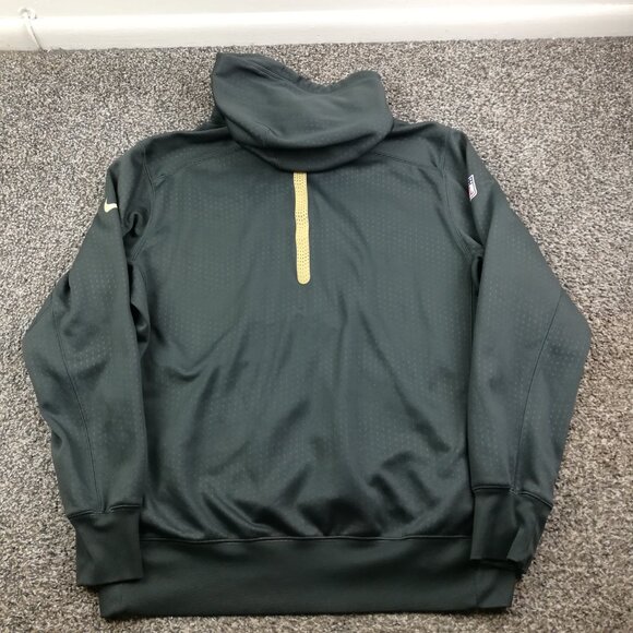 New Orleans Saints Hoodie Nike On Field Therma Fit Sweatshirt Gray Mens Large - Picture 6 of 9